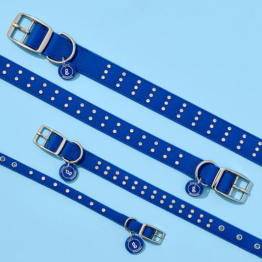 Gummi Bling Collar - Blue