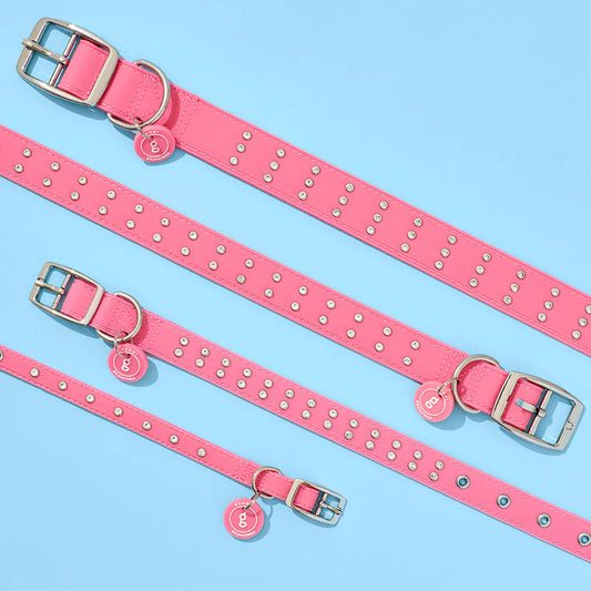 Gummi Bling Collar - Pink