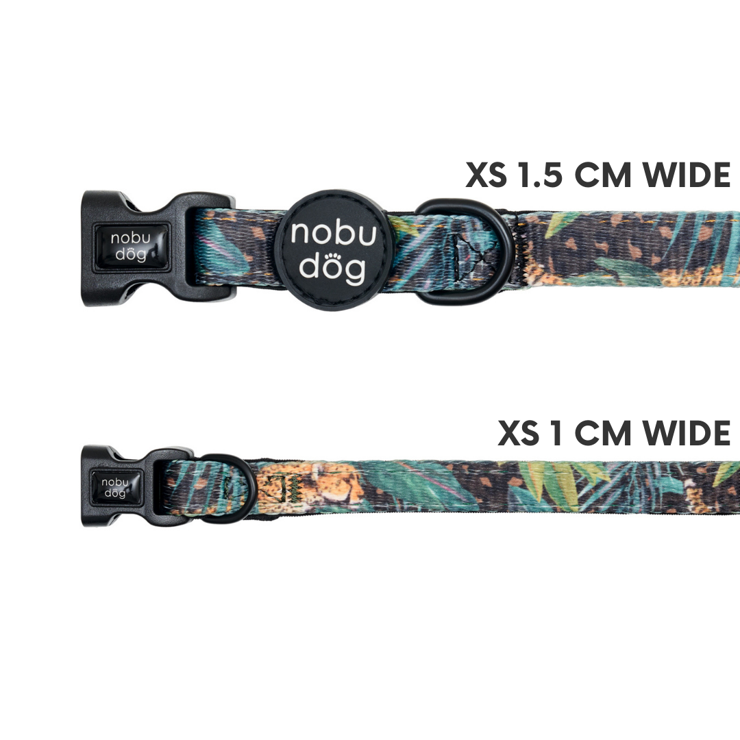 Jungle Leopard Adjustable Dog Collar