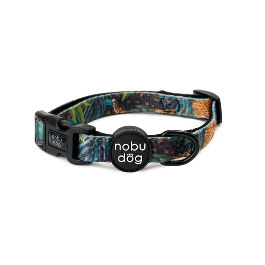 Jungle Leopard Adjustable Dog Collar